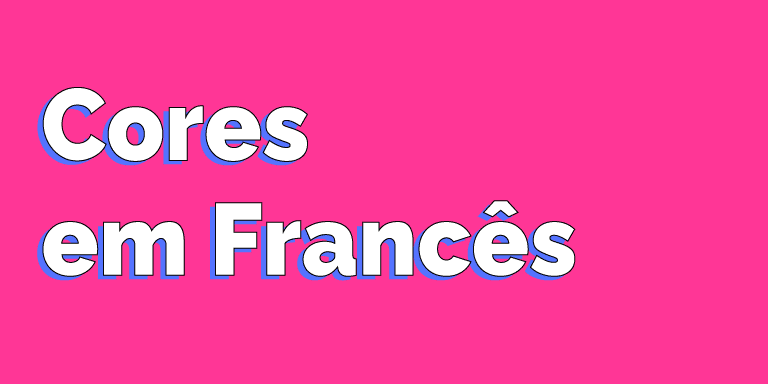 Cores em Francês