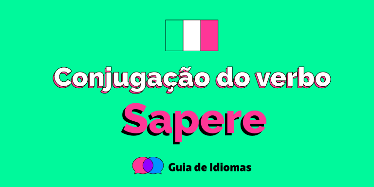 Conjugação do verbo Sapere em Italiano