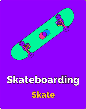 Skate em Inglês
