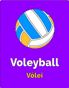 Volêi em Inglês: Volleyball